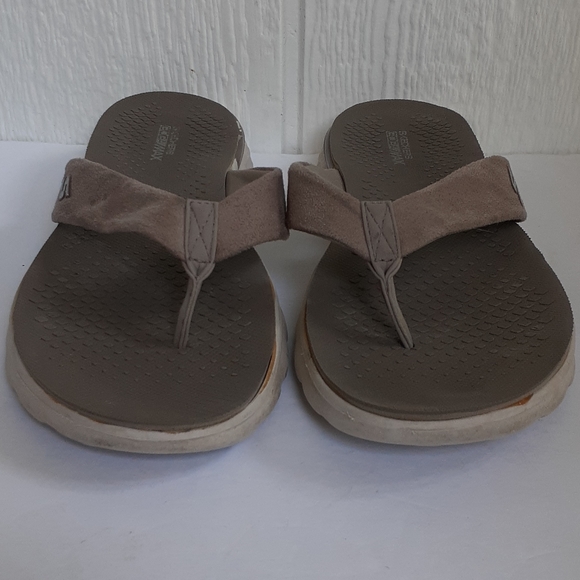 skechers goga max sandals women's